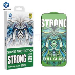 Apple iPhone 17 Pro Lito D+ Max Strong Edge 2.5D Full Üvegfólia - Fekete