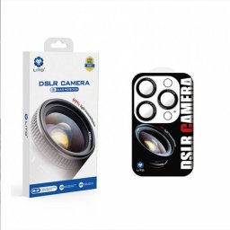 Apple iPhone 16 Pro/16 Pro Max Lito DSLR Titanium Kameravédő Üvegfólia - Ezüst
