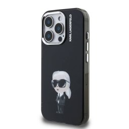 Apple iPhone 16 Pro KARL LAGERFELD KLHMP16LHMKIAQK IML Hátlap - Fekete