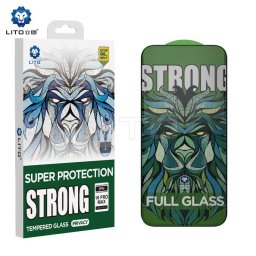 Apple iPhone 17 Pro Lito D+ Max Strong Edge Privacy 2.5D Full Üvegfólia - Fekete