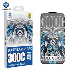 Apple iPhone 17 Pro Max Lito D+ Max 300C ESD 2.5D Full Üvegfólia - Fekete