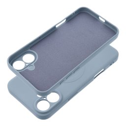 SILICONE MAG COVER tok kompatibilis MagSafe a XIAOMI Redmi 15C világoskékhez