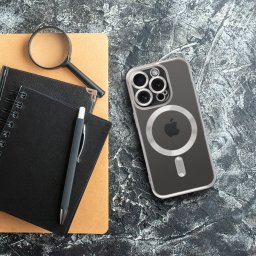 ELECTRO MAG COVER tok kompatibilis MagSafe a XIAOMI Redmi 15 4G titániumhoz