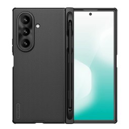 Nillkin Super Frosted Shield Fold mágneses tok Samsung Galaxy Z Fold 7, MagSafe kompatibilis, S Pen térrel - Fekete