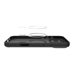 SPIGEN tok ULTRA HYBRID MAG kompatibilis a MagSafe készülékkel IPHONE 17 Pro fagy fekete