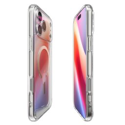 SPIGEN tok ULTRA HYBRID MAG kompatibilis MagSafe az IPHONE 17 Pro számára tiszta arany színű