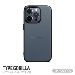 Apple iPhone 17 Air TG Anti-Drop Hátlap - Fekete