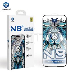 Apple iPhone 17 Air Lito NB+ Ceramic 2.5D Full Üvegfólia - Fekete