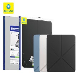 Apple iPad Air 11'' (2020-25) / Ipad Pro 11" (2020-22) Blueo Könyvtok - Fekete