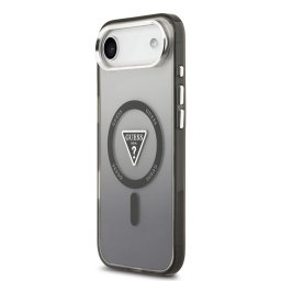 GUESS tok IPHONE 17 Air kompatibilis MagSafe GUHMP17MHGTMLCGK (IML Gradient W/ háromszög logó) fekete