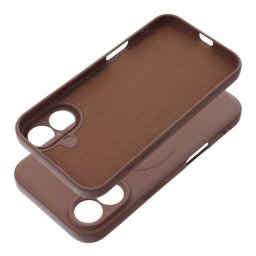 SILICONE MAG COVER tok kompatibilis a MagSafe készülékkel az IPHONE 17 Air barna színű telefonhoz