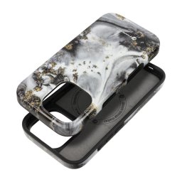 FORCELL F-PROTECT Mirage, katonai csepp-tesztelt tok kompatibilis MagSafe az IPHONE 15 PRO ezüst ködhöz