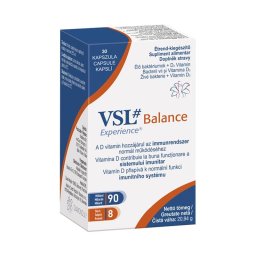 VSL# Balance probiotikum + D3-vitamin kapszula 30x