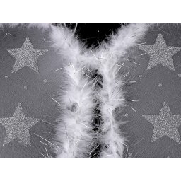 Angyal szárny / Angyalszárny tollakkal és glitteres csillaggal