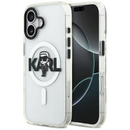 Karl Lagerfeld IML Karl Sketch Logo MagSafe tok iPhone 17 Tiszta