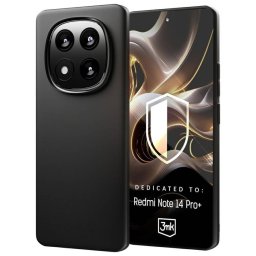 3MK Matt tok Redmi Note 14 Pro+fekete