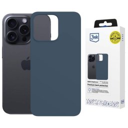 3MK Hardy MagSilicone tok Apple iPhone 15 Pro Max kék színhez