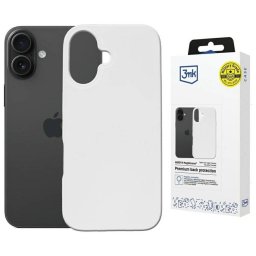 3MK Hardy MagSilicone tok Apple iPhone 16 Plus fehér színű készülékhez