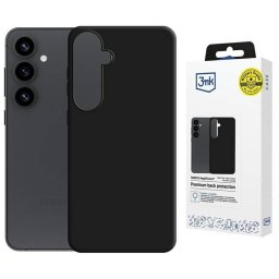 3MK Hardy MagSilicone tok Samsung Galaxy S25 fekete színben