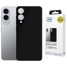3MK Hardy MagSilicone tok Samsung Galaxy S25 Edge fekete színben
