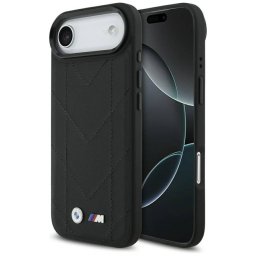 BMW M steppelt logóval ellátott tok MagSafe iPhone 17 Air készülékhez fekete