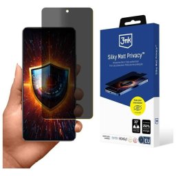 3MK Selymes matt adatvédelmi fólia a Realme GT 7T készülékhez