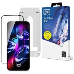 3MK HardGlass Max edzett üveg applikátorral a Google Pixel 10/10 Pro számára