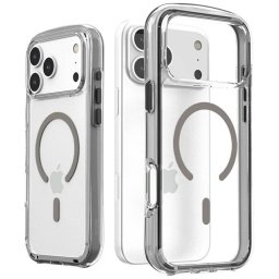 Araree Duple M Air MagSafe tok iPhone 17 Pro Max szürke