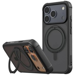 Araree Duple M Stand MagSafe tok az iPhone 17 Pro-hoz Fekete