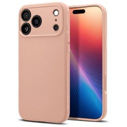 Spigen Liquid Air tok iPhone 17 Pro Max készülékhez rózsaszínű
