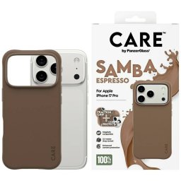 Case CARE by PanzerGlass Divatos Samba MagSafe iPhone 17 Pro espresso tok iPhone 17 Pro számára