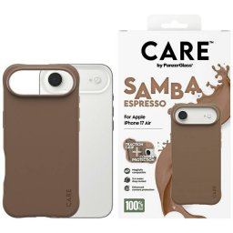 Case CARE by PanzerGlass Divatos Samba MagSafe iPhone Air espresso tok iPhone Airhez