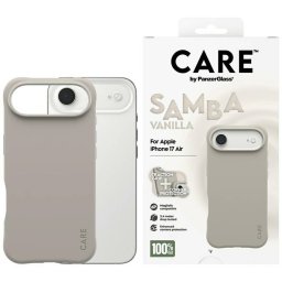 Case CARE by PanzerGlass Divatos Samba MagSafe iPhone Air vanília tokhoz