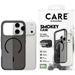 CARE by PanzerGlass Zászlóshajó Urban Explorer tok fekete színben MagSafe iPhone 17 Pro füsthöz