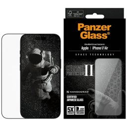 PanzerGlass Ceramic II Ultra-Wide Fit EasyAligner iPhone Air készülékhez
