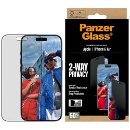 PanzerGlass Ultra-Wide Fit EasyAligner adatvédelmi üveg iPhone Air készülékhez