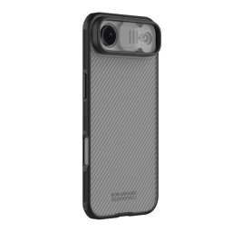 NILLKIN CAMSHIELD PRO szilikon telefonvédő (ütésállóság, kameravédő, csíkos) ÁTLÁTSZÓ/FEKETE Apple iPhone Air