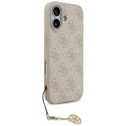 Guess 4G Charms Collection MagSafe tok iPhone 17 rózsaszínűhöz
