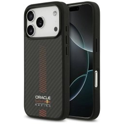 Red Bull Kevlar Powerbar MagSafe tok iPhone 17 Pro-hoz fekete