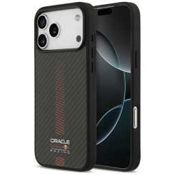 Red Bull Kevlar Powerbar MagSafe tok iPhone 17 Pro Max készülékhez fekete