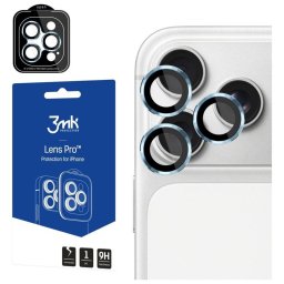 Kamera objektív védelme 3MK Lens Protection Pro az Apple iPhone 17 Pro / 17 Pro Max készülékhez kék