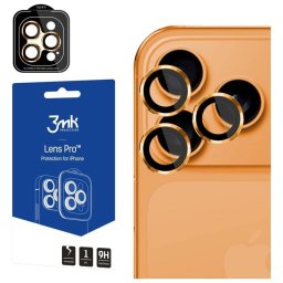 Kamera objektív védelme 3MK Lens Protection Pro az Apple iPhone 17 Pro / 17 Pro Max narancssárga
