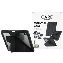 Case Care by PanzerGlass Y hajtogatott tok iPad Air 11" (2024/2025) fekete színhez