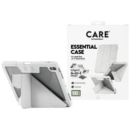 Care by PanzerGlass Y hajtogatott tok iPad Air 11" (2024/2025) világosszürke tokhoz