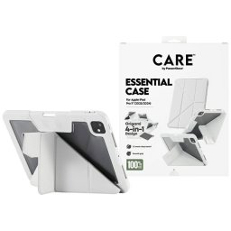 Care by PanzerGlass Y hajtogatott tok iPad Pro 11" (2025/2024) készülékhez világosszürke színben