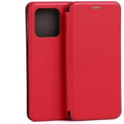 Beline Book mágneses tok Motorola Edge 60 Pro-hoz piros