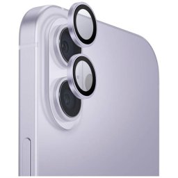 Edzett üveg kameraobjektívhez UNIQ Optix alumínium kamera objektívvédő iPhone 17 készülékhez, applikátorral