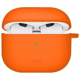 UNIQ tok Nexo AirPods 4 + fülkampók szilikon volt narancssárga