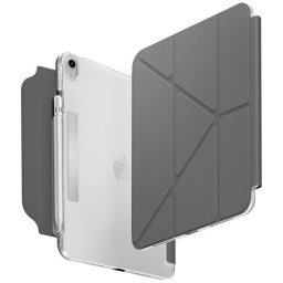 UNIQ Camden Click tok iPad 11" A16 (2025) / iPad 10.9" 10 gen. (2022) szürke tokhoz