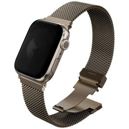Pánt UNIQ Dante Pro az Apple Watch 42/41/40mm-es órájához Rozsdamentes acél arany színű